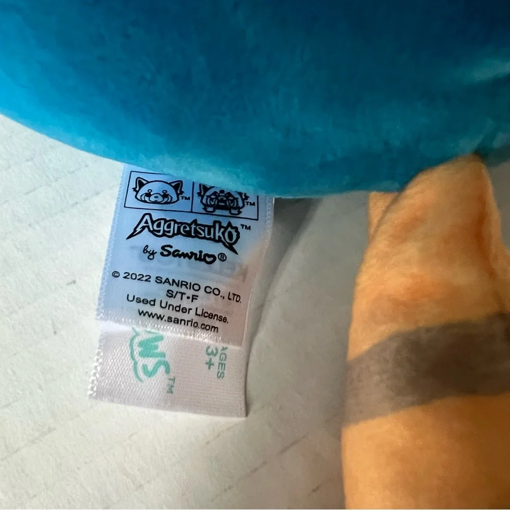 Squishmallows KellyToy Sanrio Aggretsuko Fox 8in Soft Plush Stuffed Toy Animal
